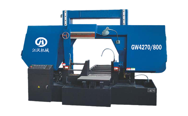 宜都GW4270/800双柱龙门卧式带锯床
